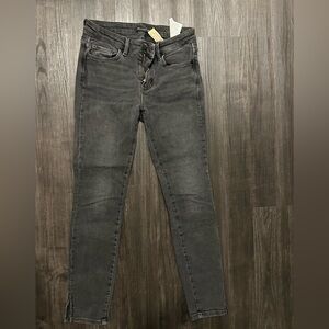 Massimo Dutti Charcoal Skinny Jeans